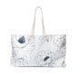 Floral Weekender Bag, Travel Tote, Beach Bag, Gift for Her, Weekend Getaway