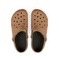 EVA Foam Clogs — Terracotta Geometric Pattern Slip-On Shoes