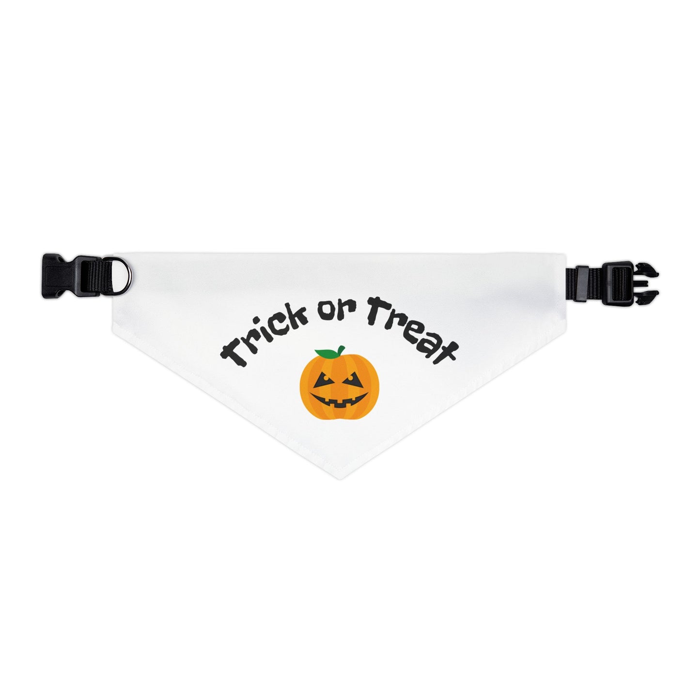 Halloween Pet Bandana, Trick or Treat Dog Collar, Cute Pet Costume Accessory, Fall Pet Apparel, Dog Bandana