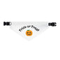 Halloween Pet Bandana, Trick or Treat Dog Collar, Cute Pet Costume Accessory, Fall Pet Apparel, Dog Bandana