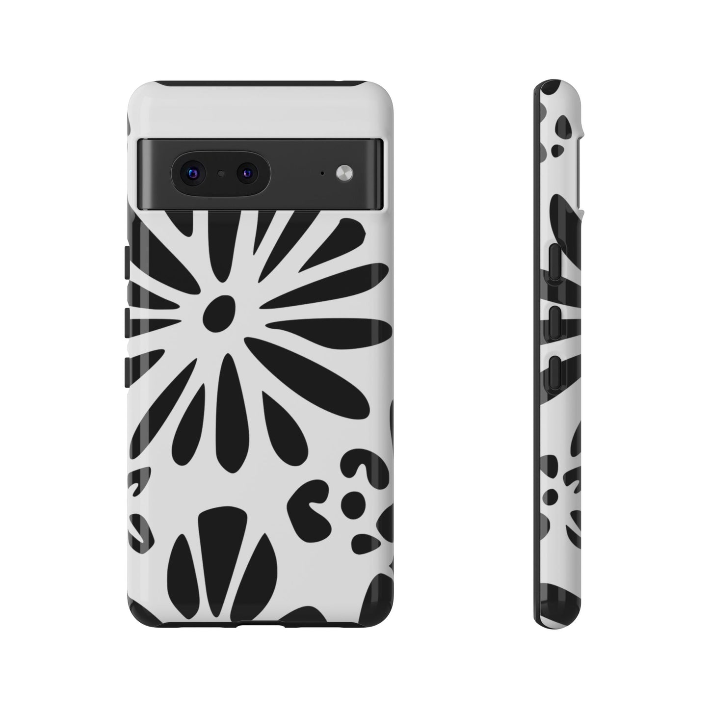 Stylish Phone Case with Floral Design, Tough Phone Cover for Her, Trendy Black and White Cell Phone Case, Unique Gift for Birthdays [...]