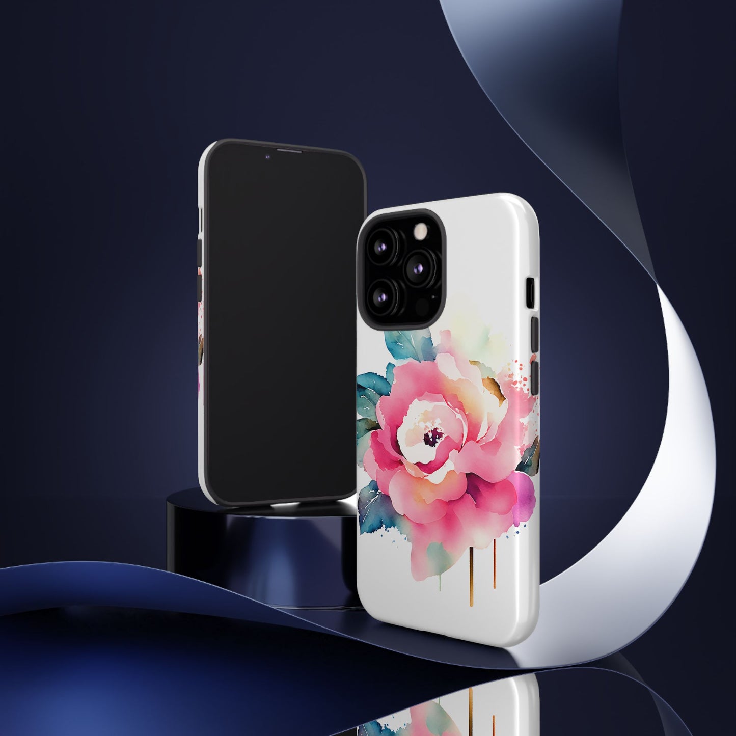 Floral Phone Case - Vibrant Rose Design