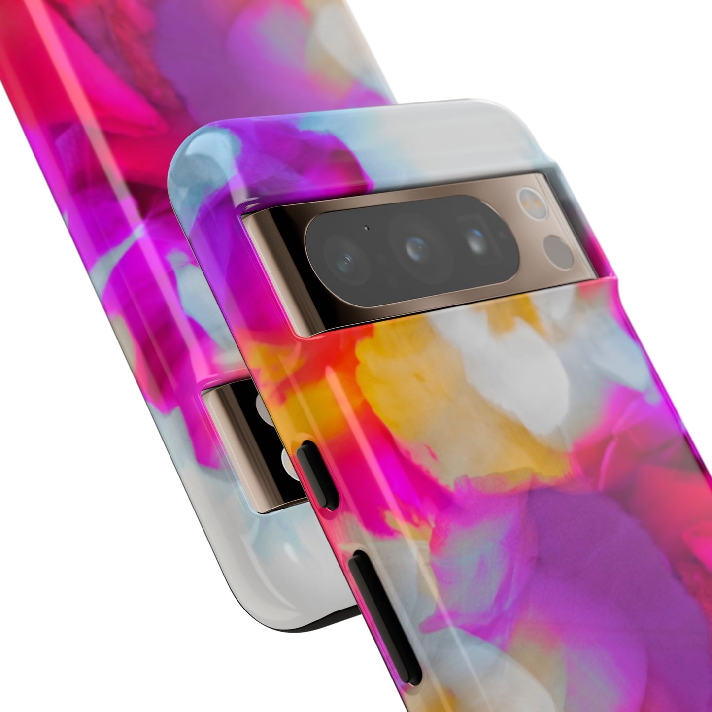 Floral Phone Case: Stylish Art for Your Device, Tough Cases, Gift for Her, Flower Print, Trendy Accessories, Phone Protection