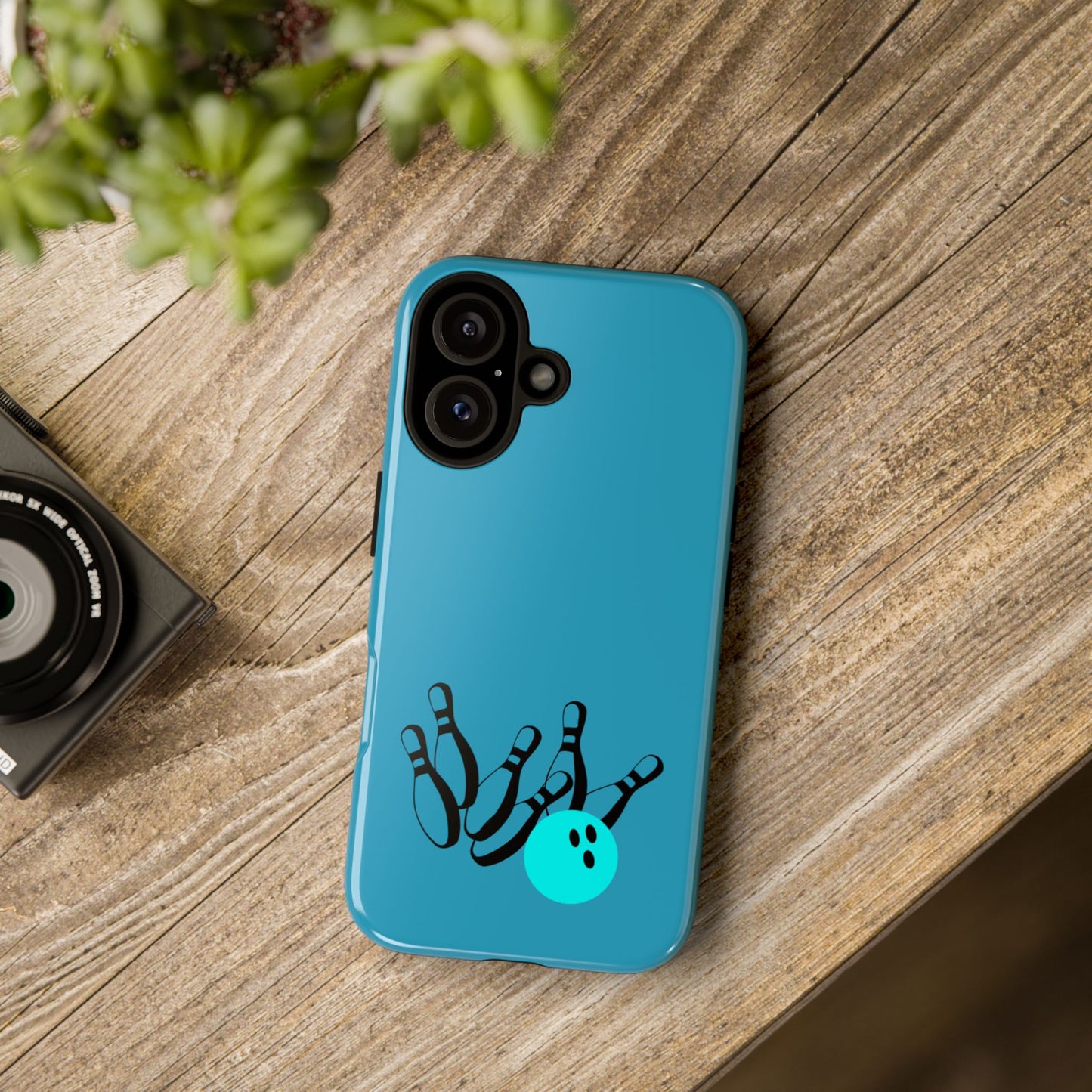 Bowling Phone Case, Tough Cases for Bowling Enthusiasts, Fun Gift for Bowlers, Unique Phone Accessory, Sports Themed Cases