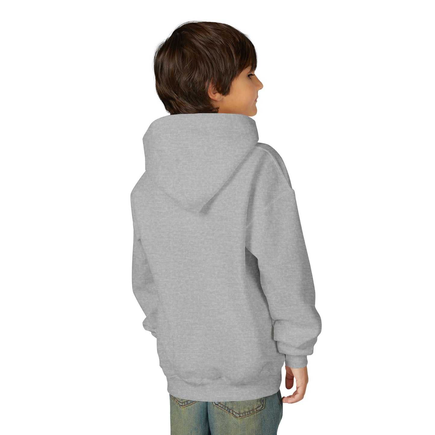 Youth Christmas Gnome Hoodie - "Merry Christmas" Holiday Kids Sweatshirt