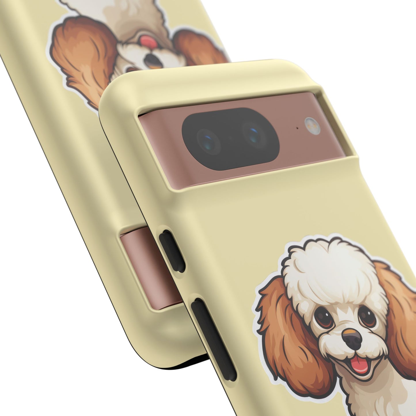 Cute Dog Phone Case, Pet Lover Gift, Custom Phone Cover, Cartoon Dog Case, Durable Phone Accessory