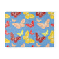 Butterfly Pattern Glass Cutting Board for Kitchen Decor