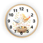 Charming Bird Nest Wall Clock | Nature-Inspired Decor, Gift for Bird Lovers, Home Decoration, Springtime Gift, Unique Wall Art