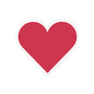 Heart Kiss-Cut Stickers, Love Theme, Laptop Decals, Cute Gift, Valentine’s Day, Love Notes, Journal Decor