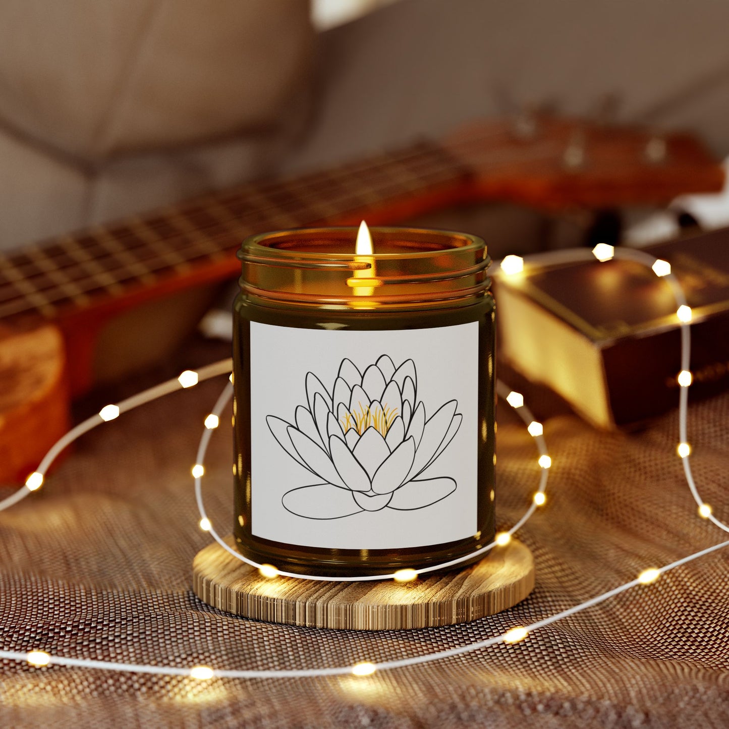 Scented Candle Gift Set, Aromatherapy Candles for Relaxation, Eco-Friendly Coconut Apricot Wax for Meditation, Wedding Favors, Home Decor