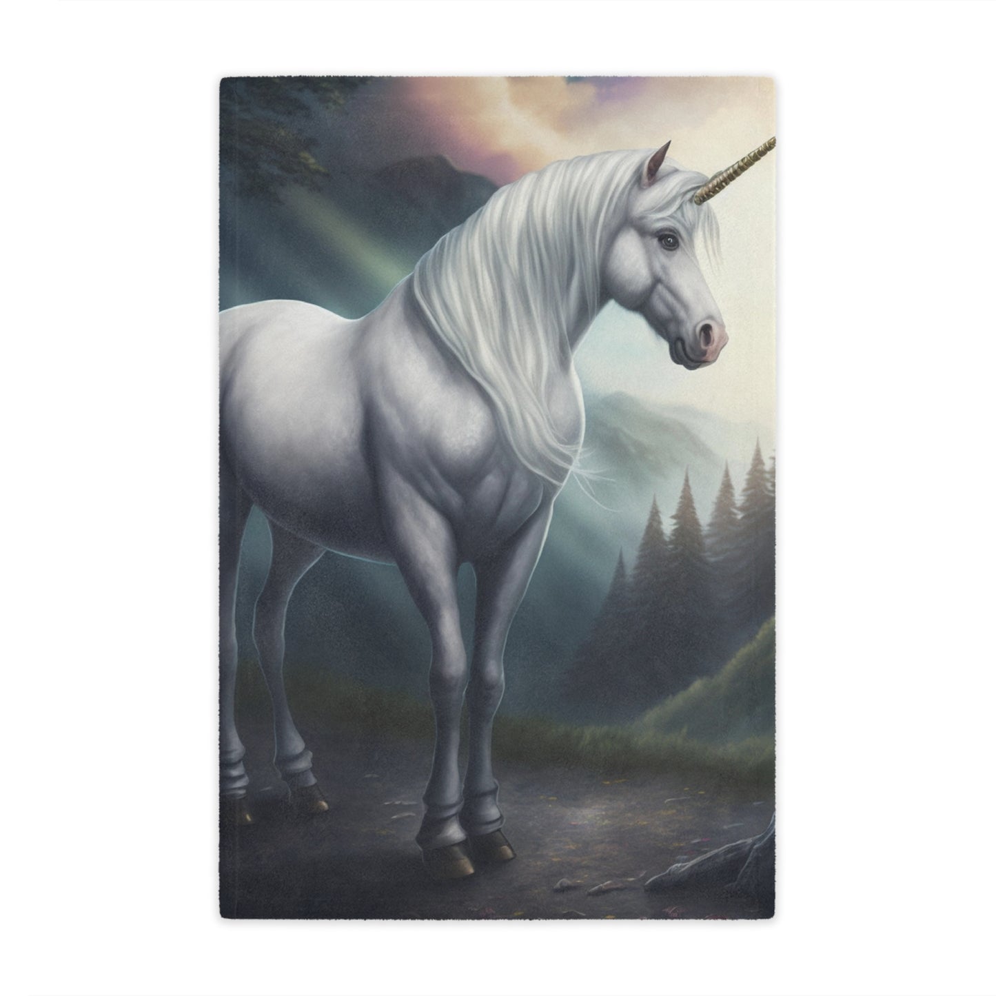 Unicorn Minky Blanket — Soft Fantasy Throw for Kids & Adults