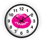 Hot Pink Kiss Wall Clock | Lip Print Clock