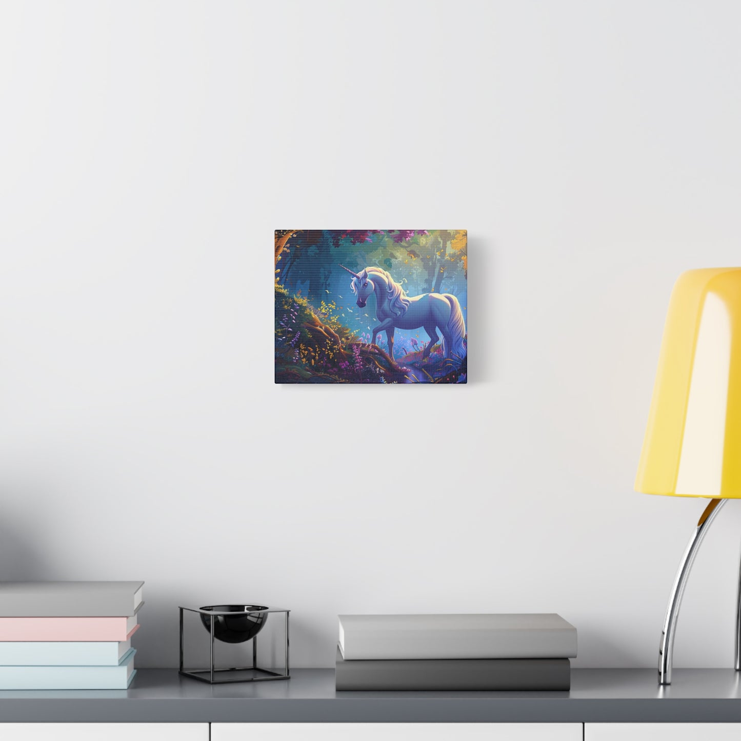 Matte Canvas, Stretched, 1.25" - Unicorn