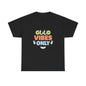 Good Vibes Only Unisex Heavy Cotton Tee, Casual Tee, Positive Message Shirt, Summer Fashion, Gift for Friends, Outdoor Wear