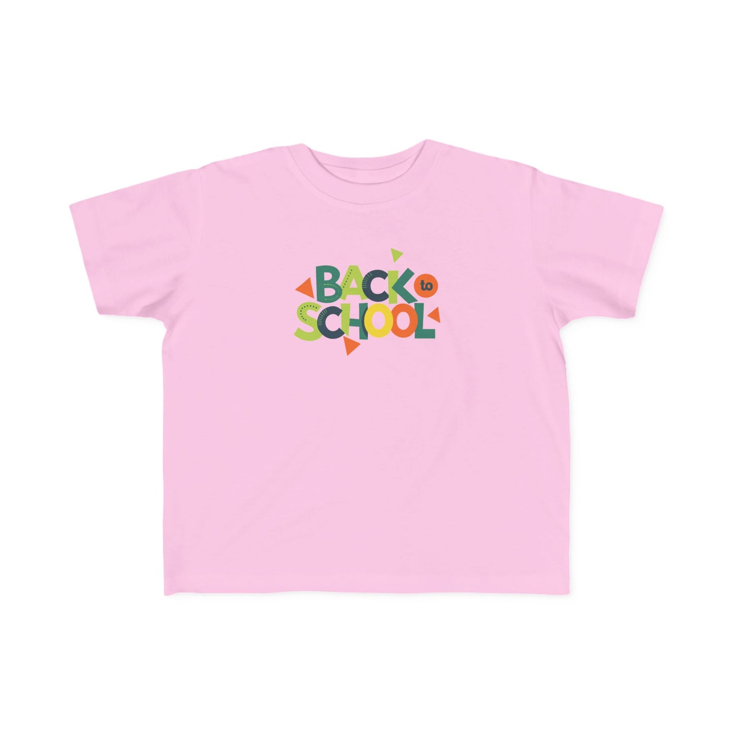 Colorful Toddler Tee - Perfect for Back to School
