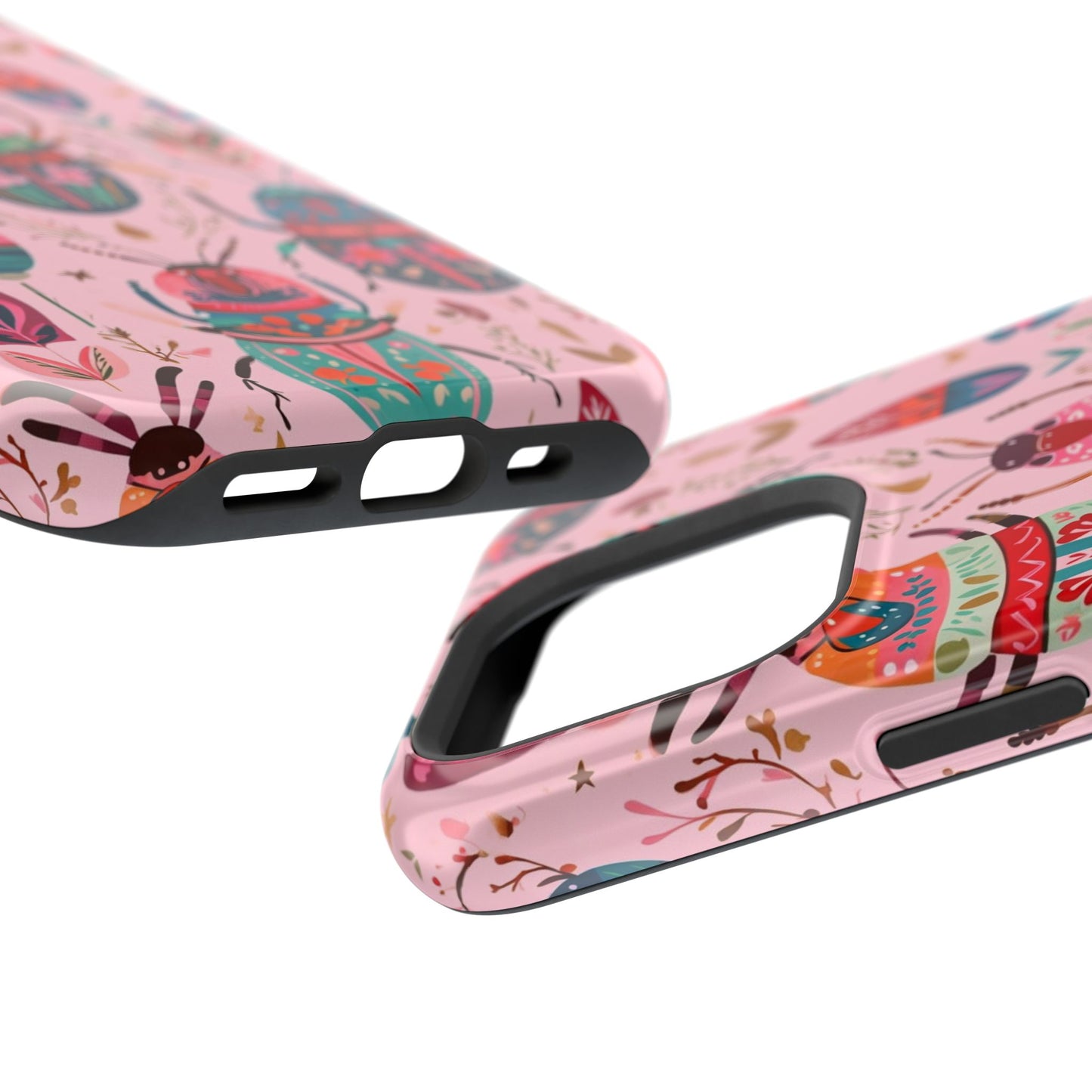 Phone Case — Colorful Boho Beetle Magnetic Impact-Resistant Cover