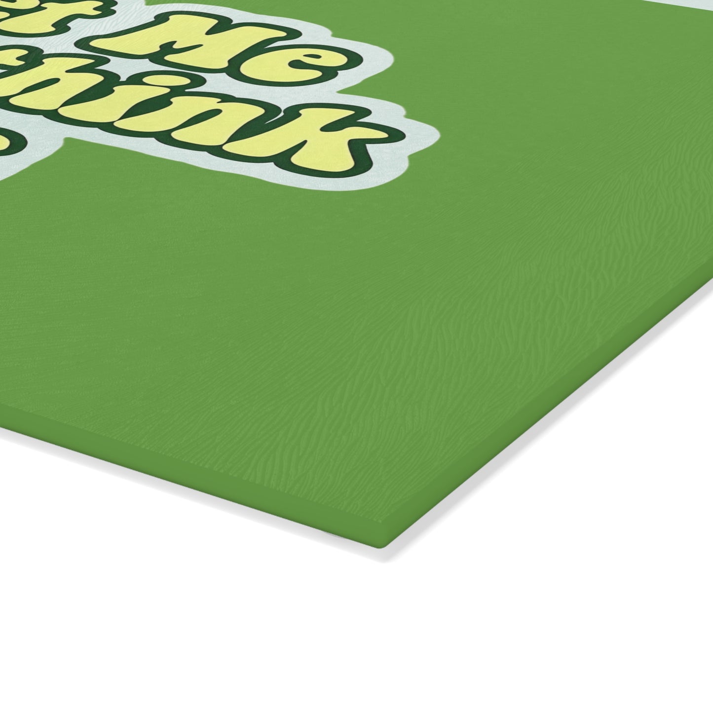 Let Me Overthink This Glass Cutting Board