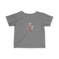 Colorful Number 2 Infant Tee, Cute Baby Shirt, Toddler Clothing, Birthday Outfit, Playful Kid’s Apparel
