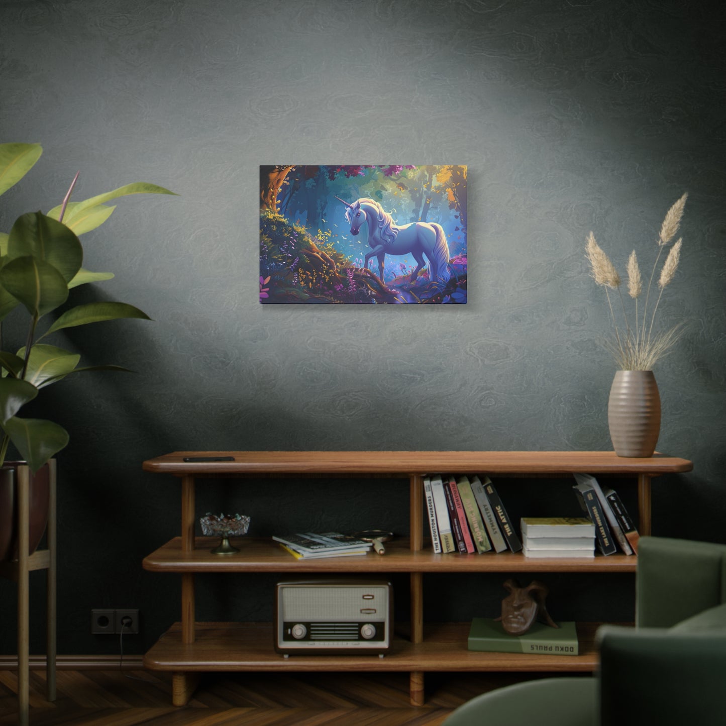 Matte Canvas, Stretched, 1.25" - Unicorn
