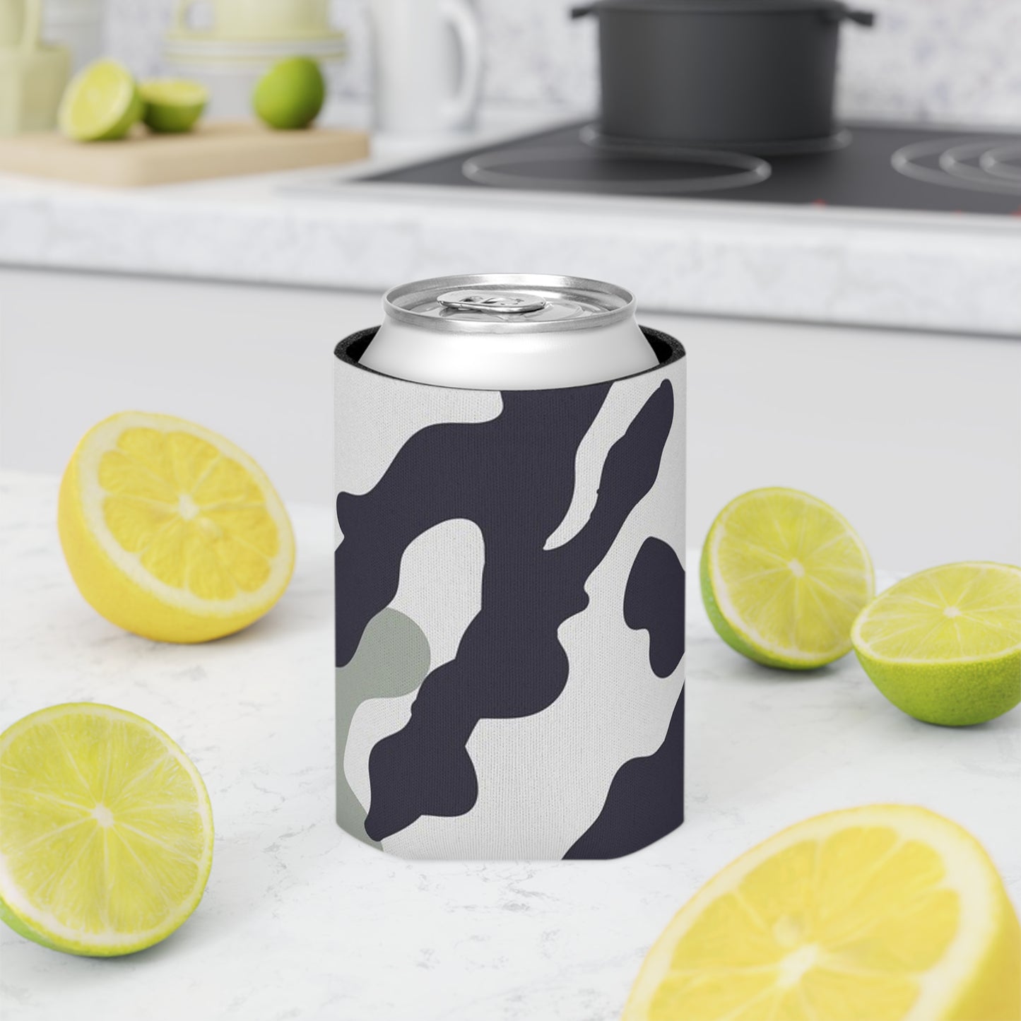 Camo Can Cooler - Stylish Beverage Insulator for Outdoor Adventures, Beach Days, Camping Trips, BBQs, and Casual Gatherings