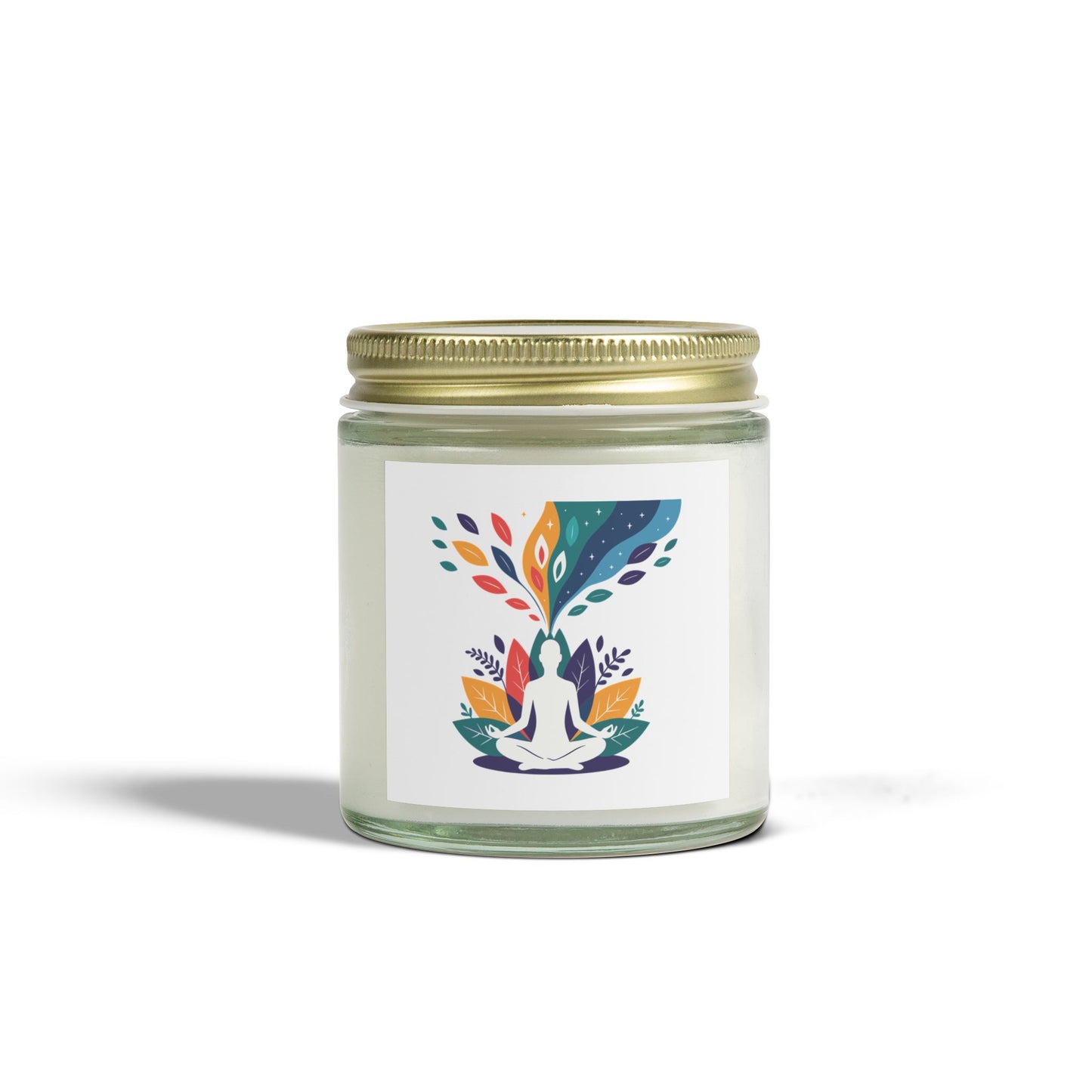 Serene Scented Candles, Relaxing Aromatherapy for Meditation, Home Décor, or Gifts, Coconut Apricot Wax