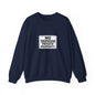 No Trespassing Crewneck Sweatshirt, Unisex Sweatshirt, Cozy Apparel, Casual Outfit, Gift for Homeowners, Security Sweater
