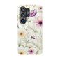 Floral Watercolor Magnetic Impact-Resistant Phone Case