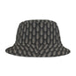 Chic Geometric Bucket Hat, Fashion Accessory, Summer Headwear, Unisex Style, Festival Gear, Gift Idea