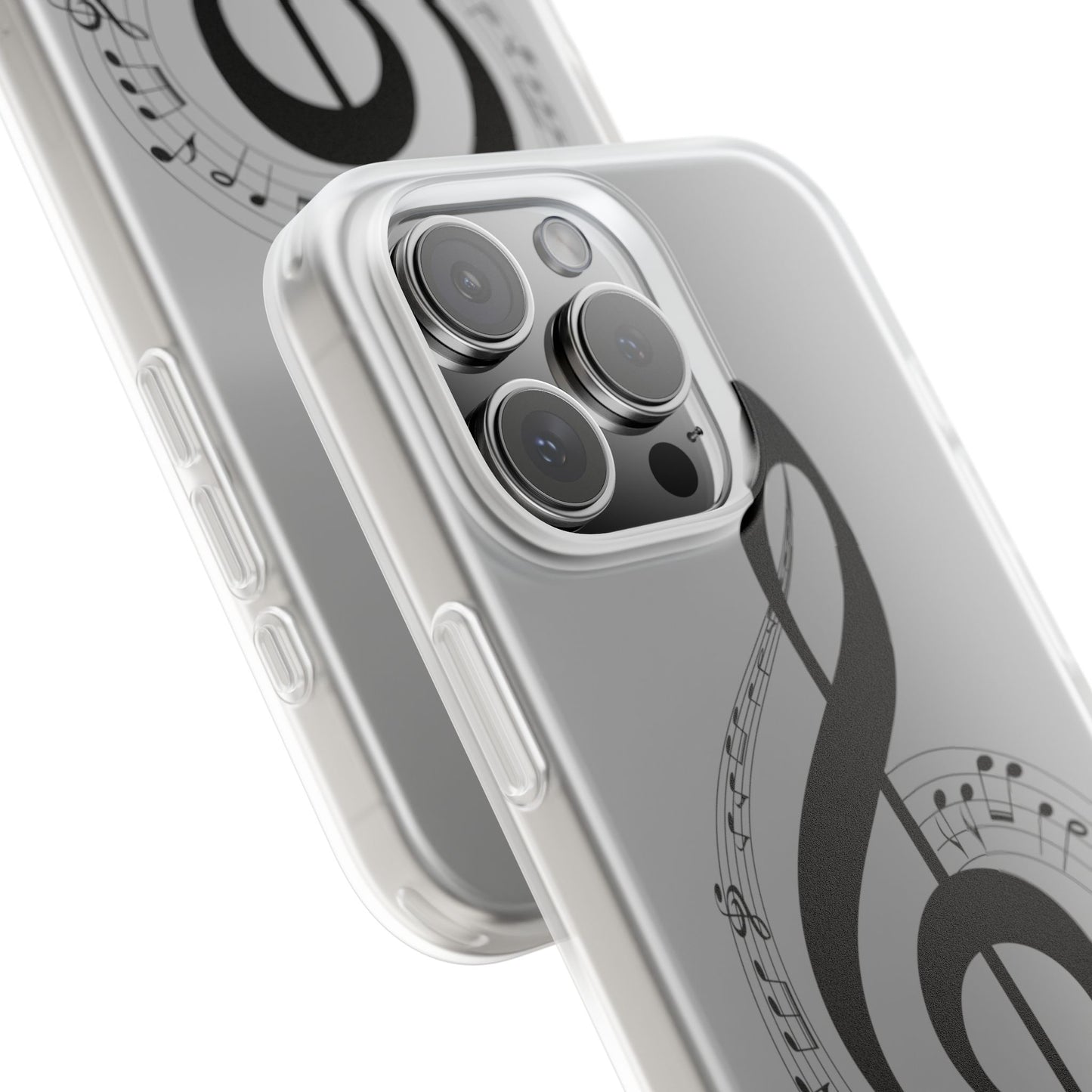 Phone Case — Musical Treble Clef Design