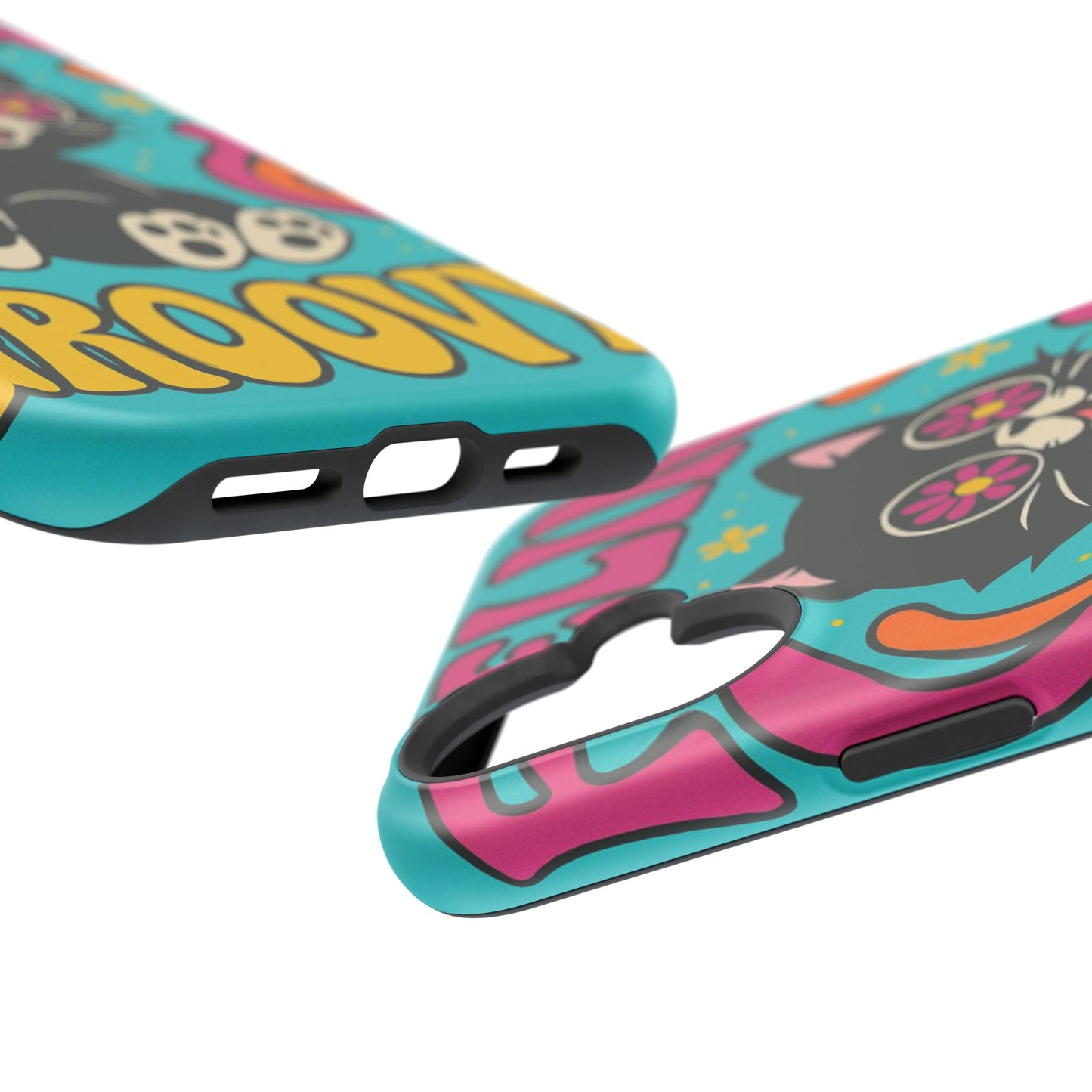 Groovy Cat Magnetic Impact-Resistant Phone Case