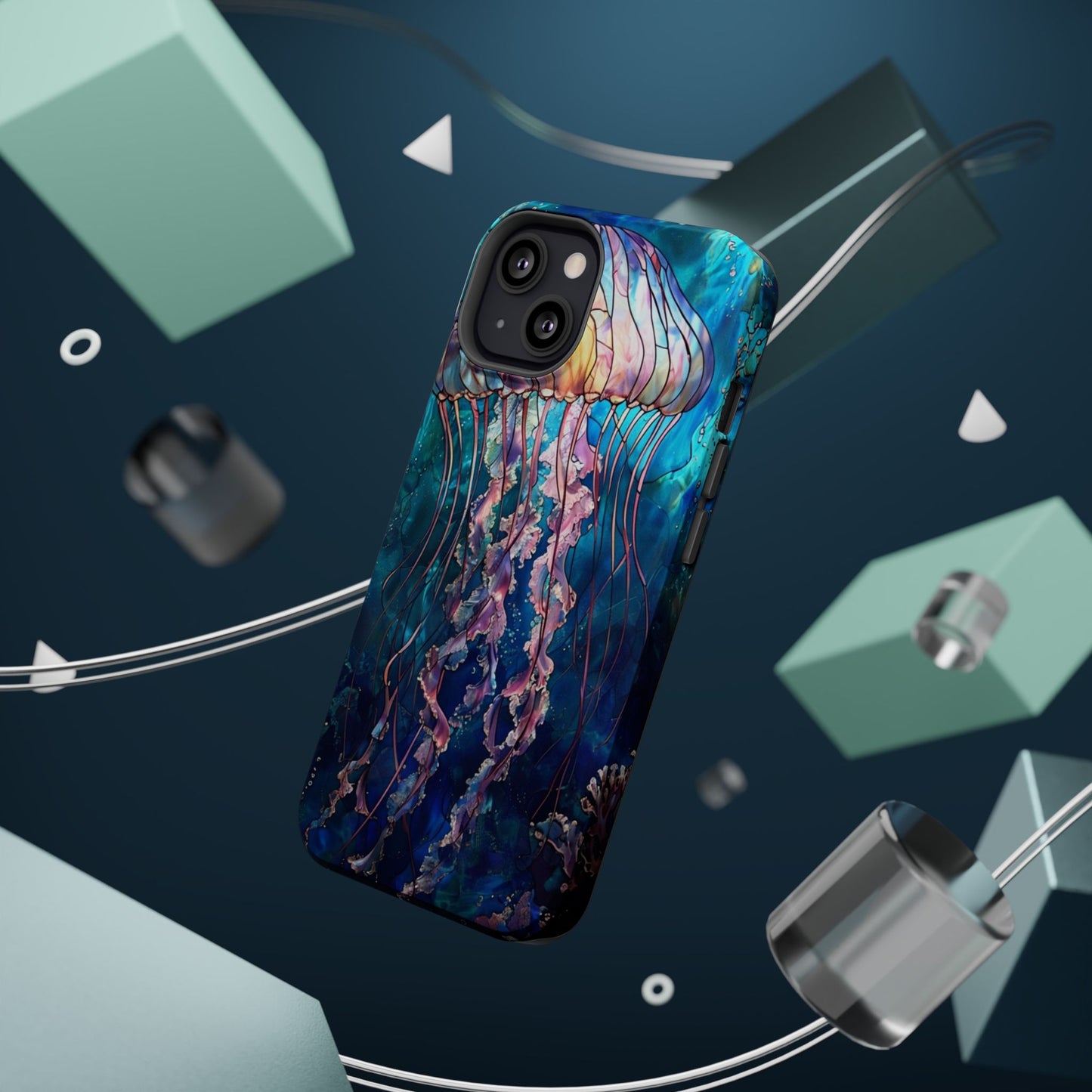Jellyfish Ocean Magnetic Impact Phone Case