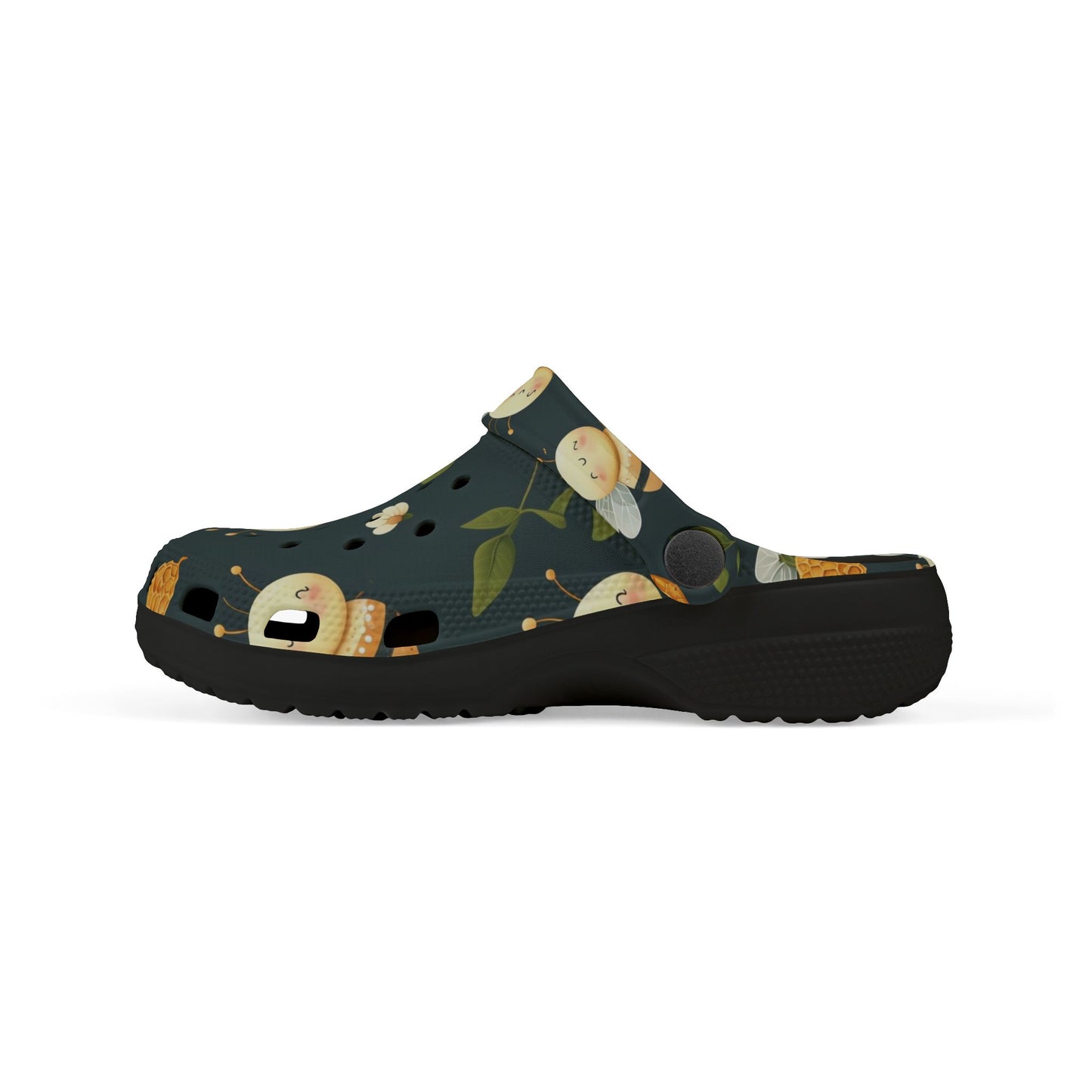 Bee-Themed Kid's Foam Clogs
