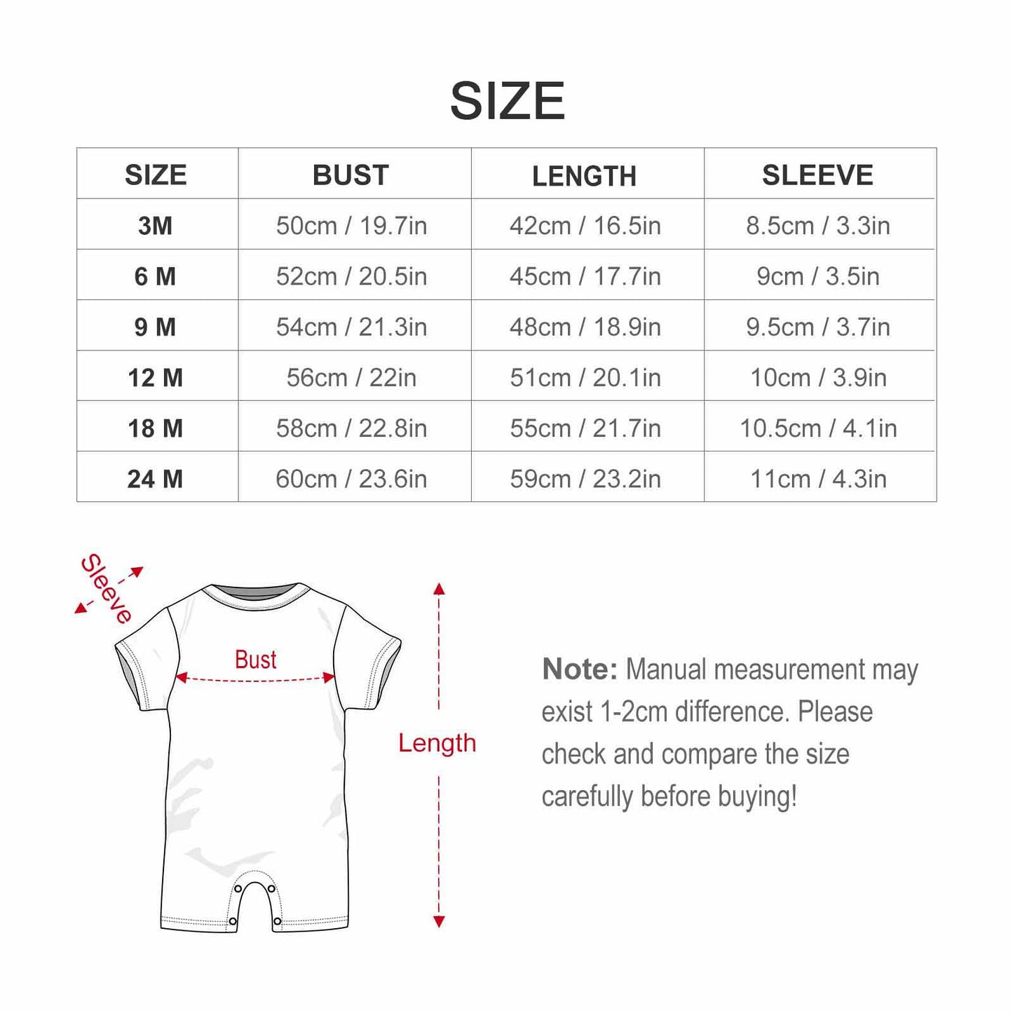 Faux Cotton Short Sleeve Baby Bodysuit Romper