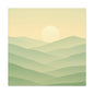 Matte Canvas, Stretched, 1.25" Sunset or Sunrise