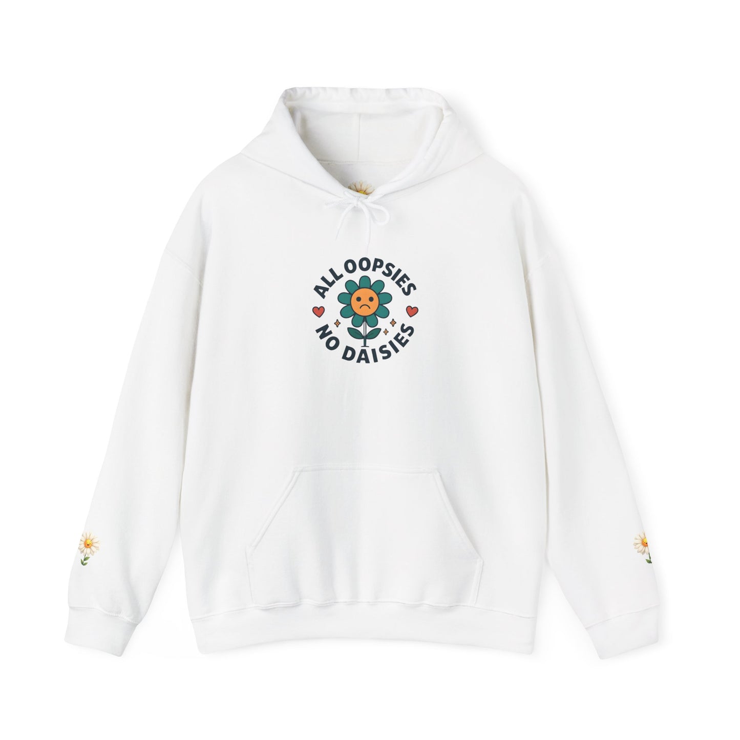 Psychedelic Floral Hoodie, Cozy Sweatshirt for Casual Style, Gift for Flower Lovers, Cute Streetwear, Spring Fashion, Art Tee