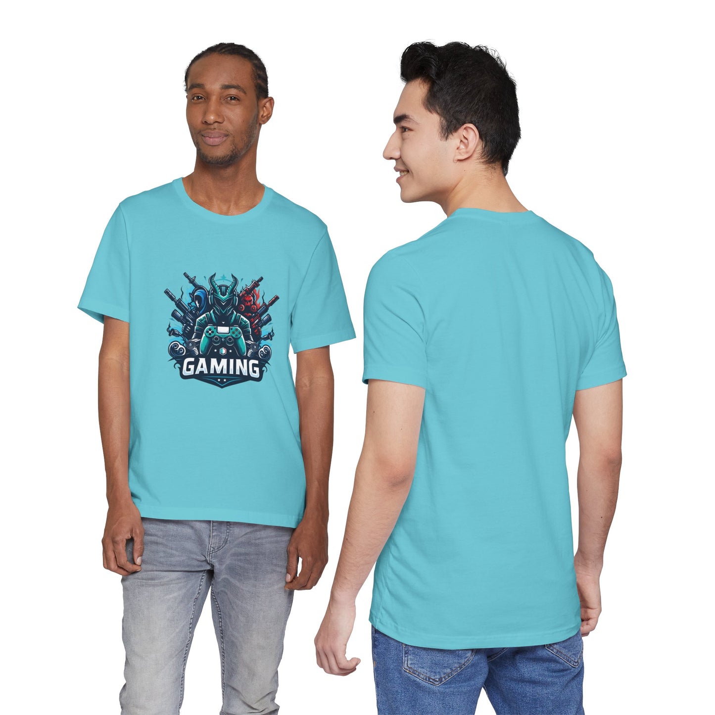 Gaming Controller Emblem Tee — Esports Gamer Graphic T-Shirt