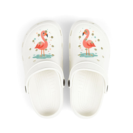 Kids' Fun Flamingo Clogs – Comfortable Footwear