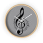 Musical Notes Wall Clock, Perfect Gift for Musicians, Home Decor