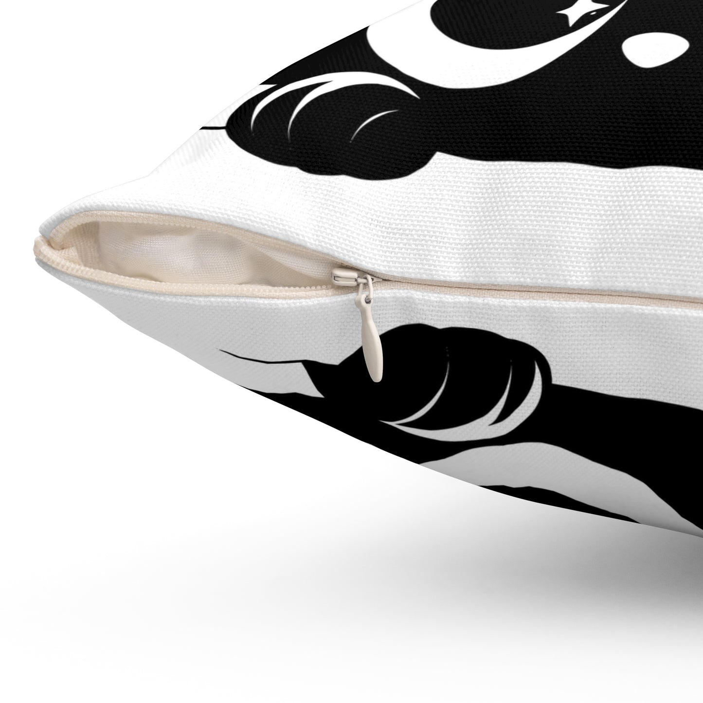 Cat Lover's Spun Polyester Pillow