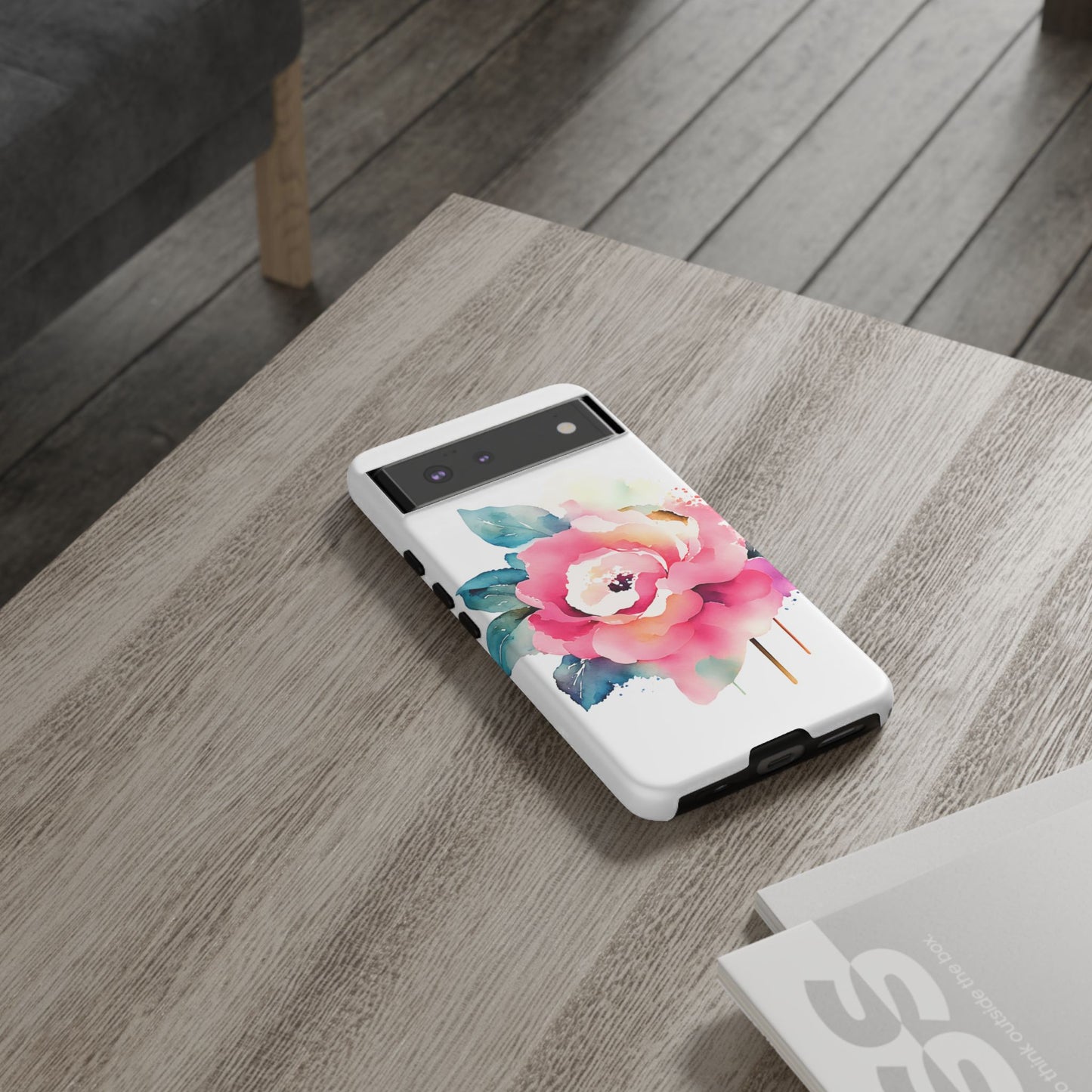 Floral Phone Case - Vibrant Rose Design