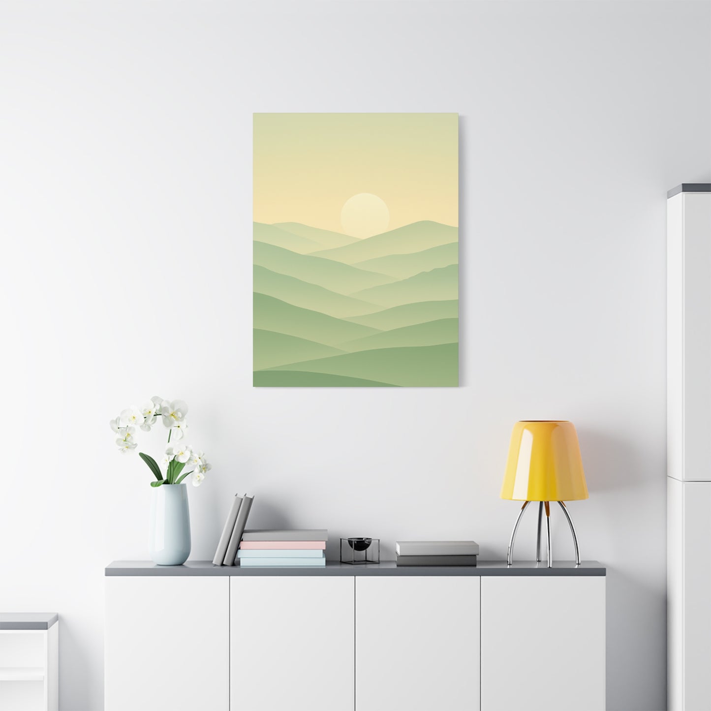 Matte Canvas, Stretched, 1.25" Sunset or Sunrise