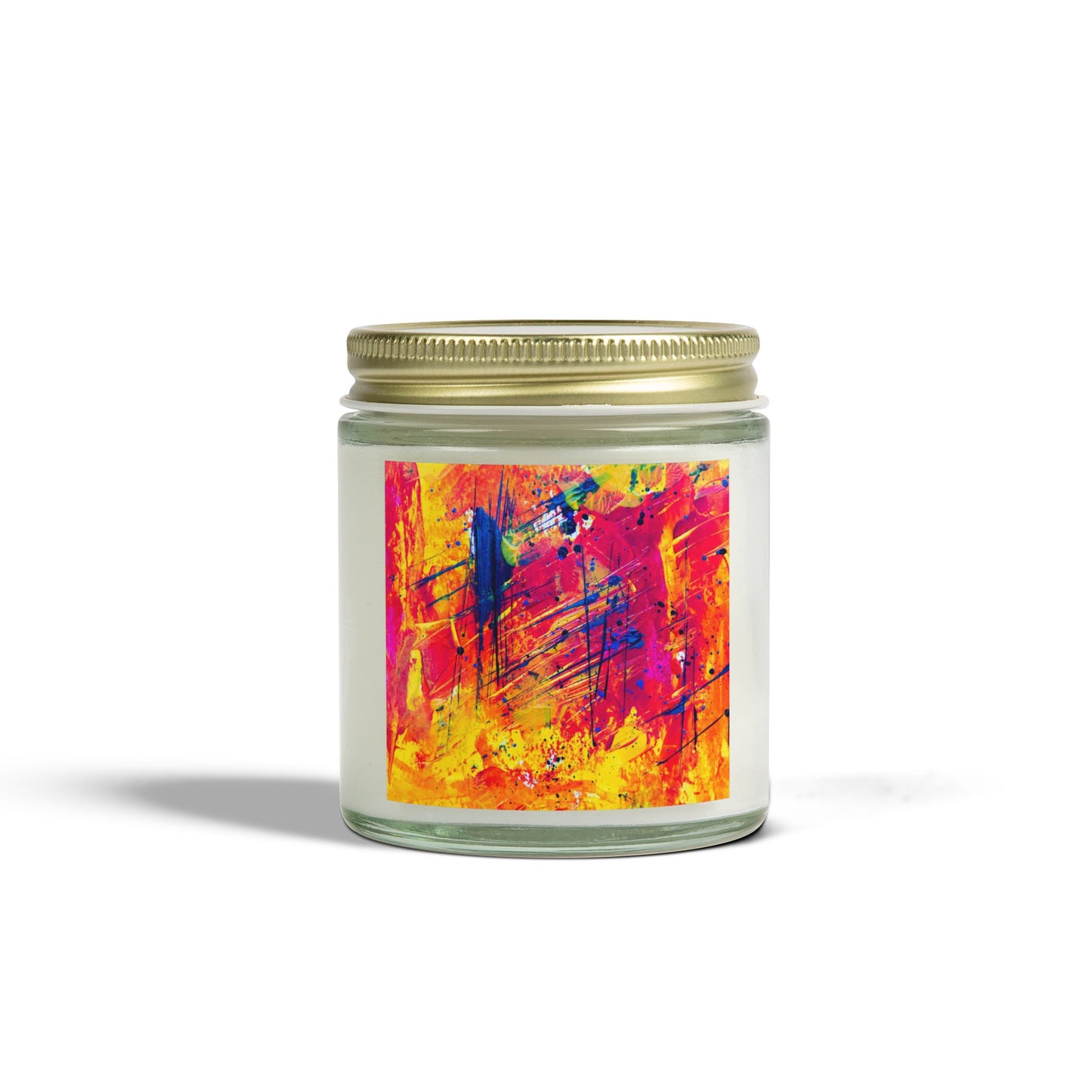 Vibrant Artistic Scented Candles - Perfect for Relaxation