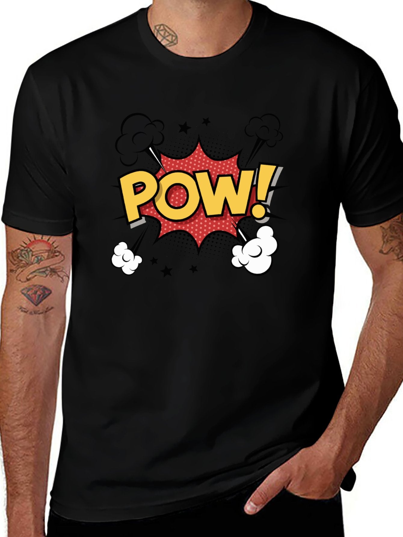 Short Sleeve Cotton Crewneck T-Shirt for Men Women