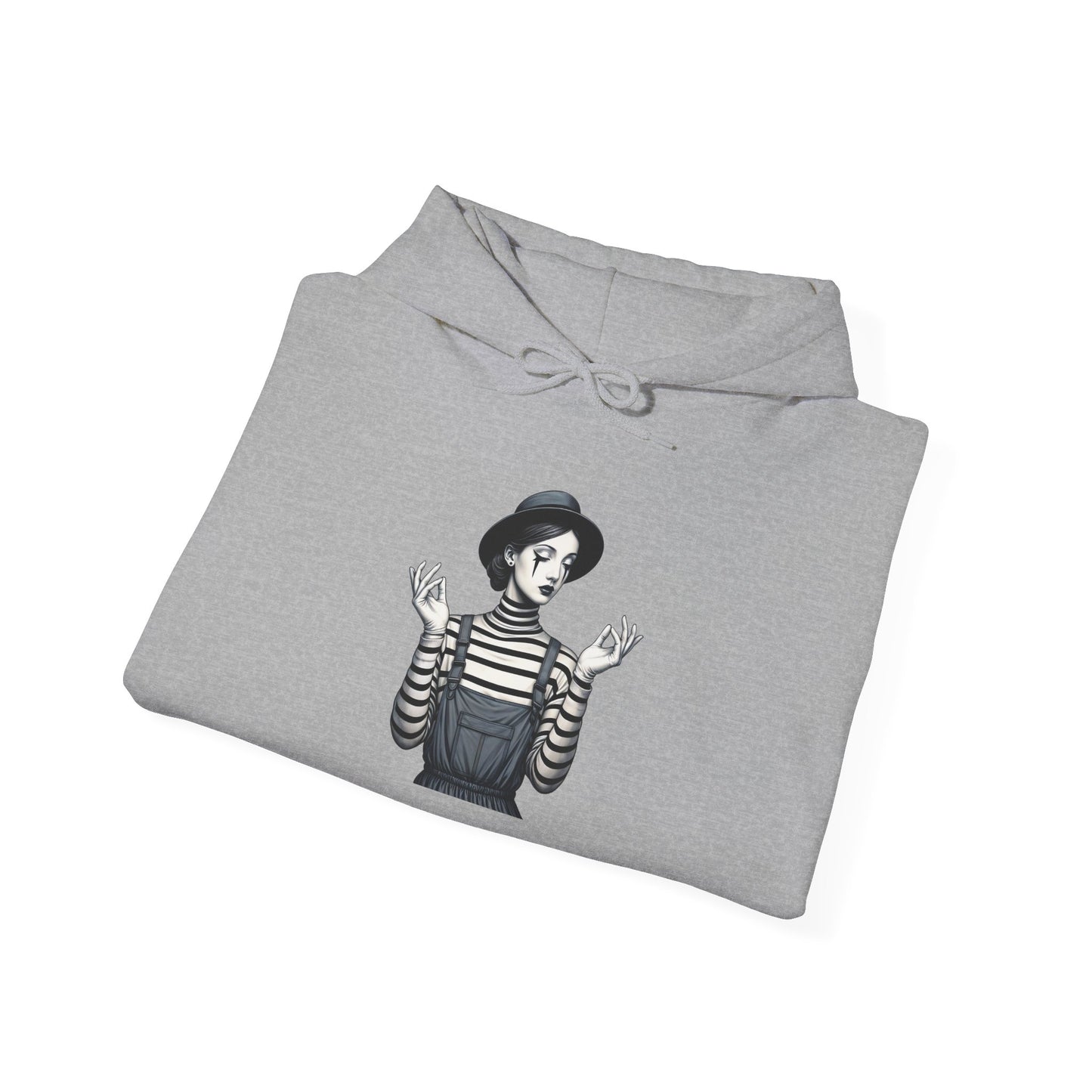 Chic Graphic Hooded Sweatshirt for Trendy Mischief Lovers, Cozy Unisex Pullover, Great for Gifting, Weekend Outfits, [...]