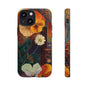 Floral Pansy Tough Phone Case — Vintage Botanical Protection