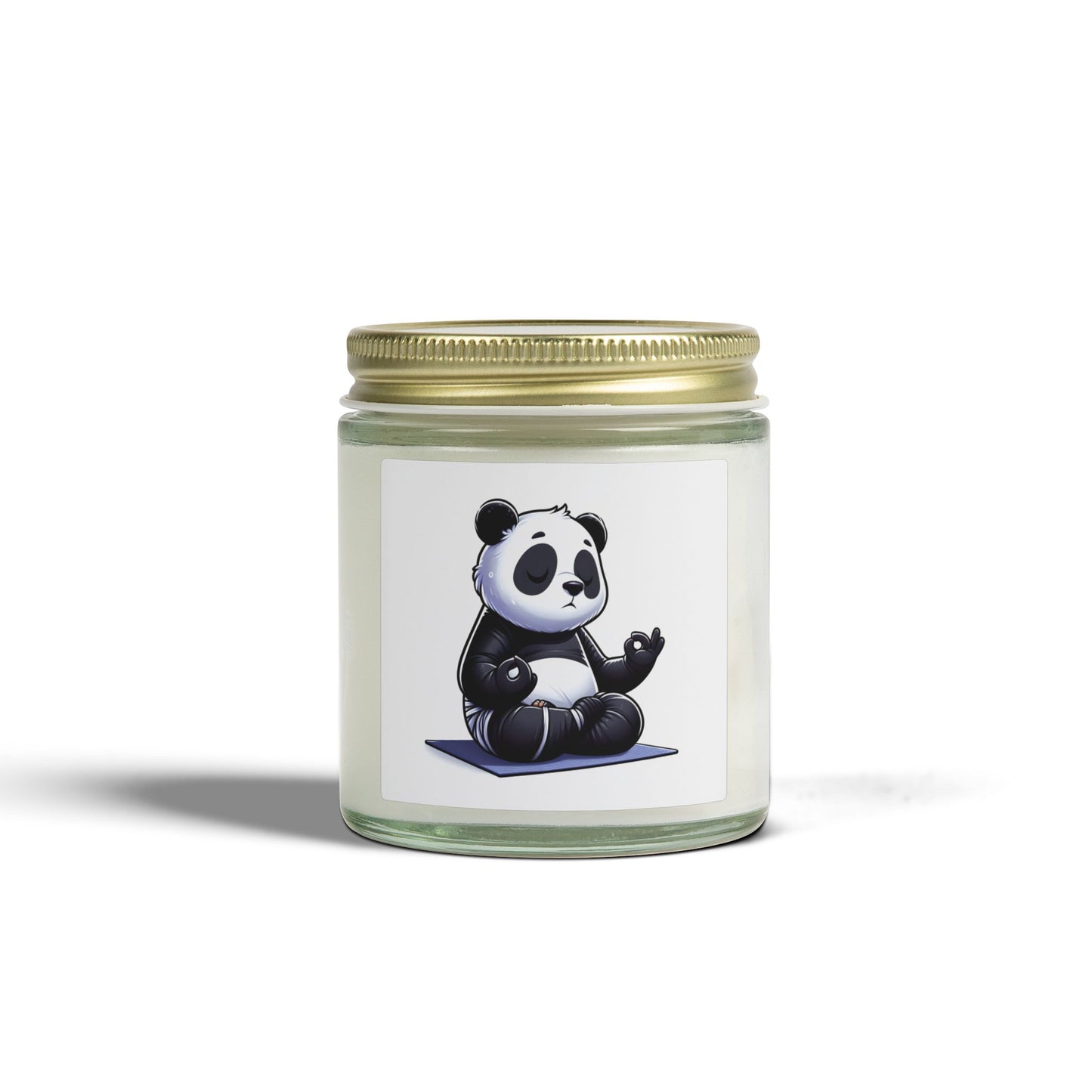 Scented Candle — Relaxing Panda Meditation Jar (4oz & 9oz)