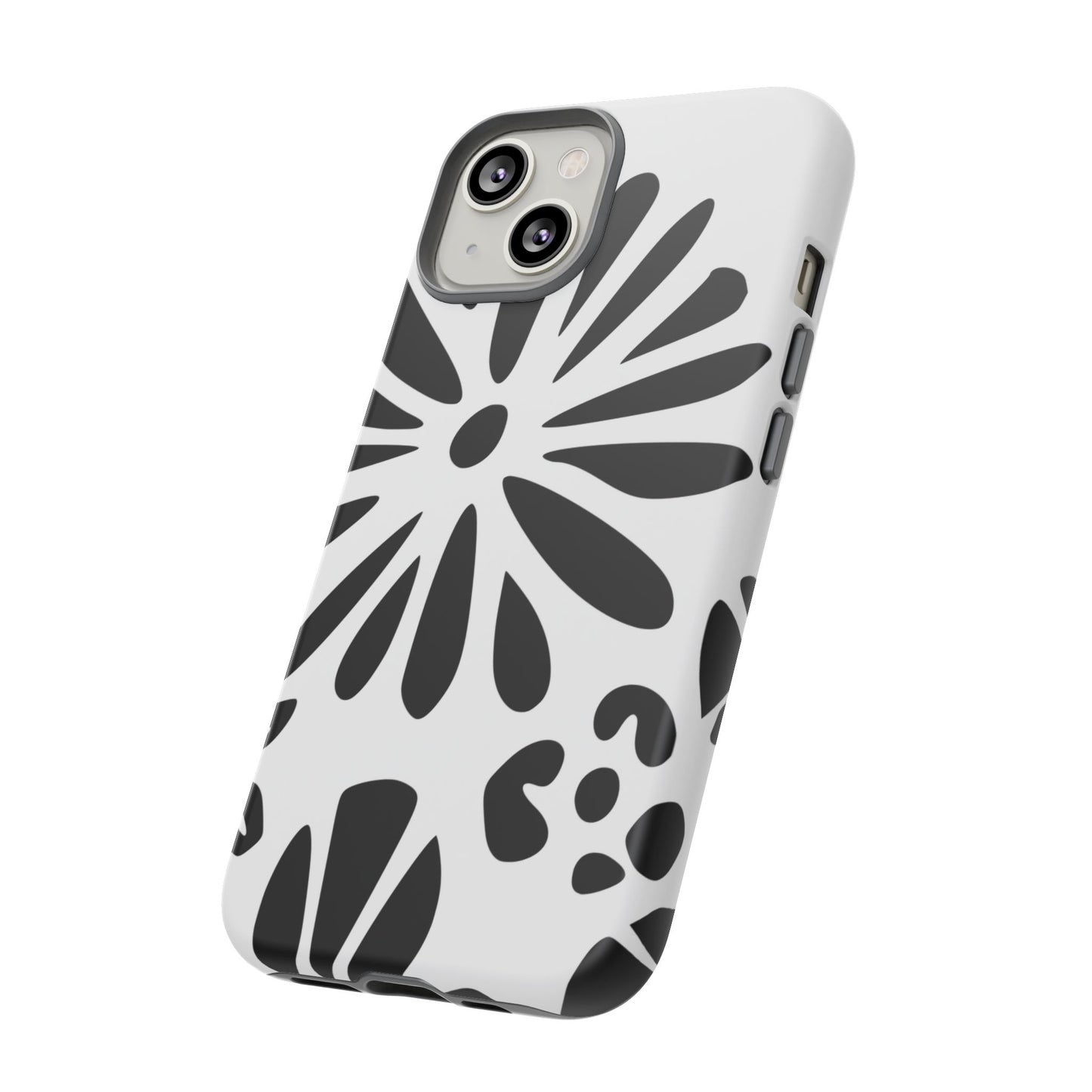 Stylish Phone Case with Floral Design, Tough Phone Cover for Her, Trendy Black and White Cell Phone Case, Unique Gift for Birthdays [...]