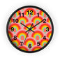 Vibrant rainbow  Wall Clock