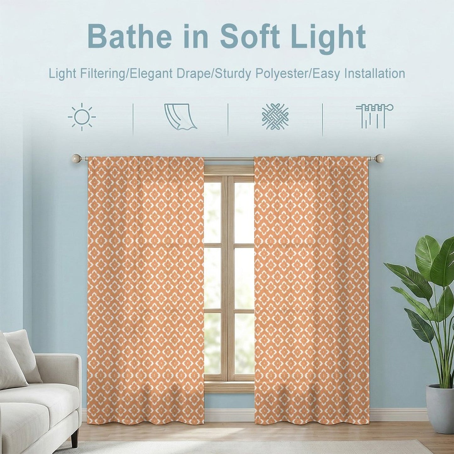 Sheer Curtain