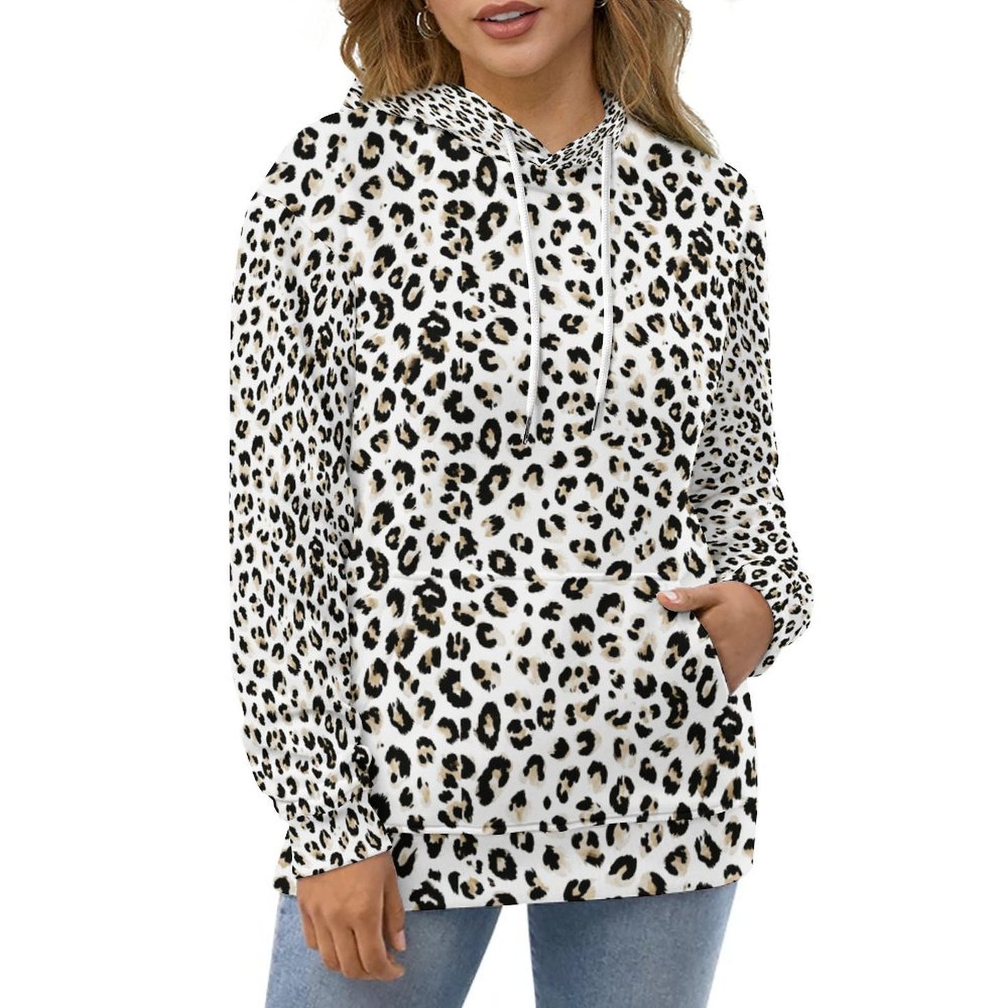 Lady Hoodie with Double-layer Cap